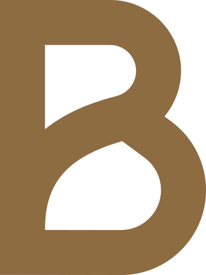 B