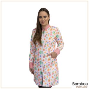 Jaleco Gabardine - Estampa Nutri