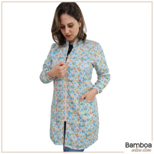 Jaleco Gabardine - Estampa Urso Tedy